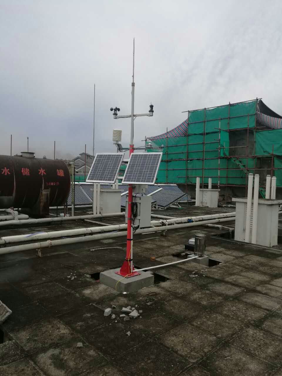 广东农田小气候观测站项目安装现场