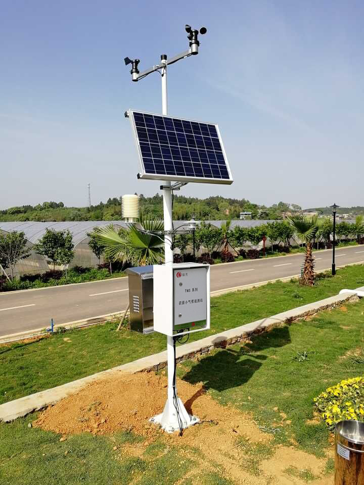 农业气象观测站畅运项目农业气象站安装现场