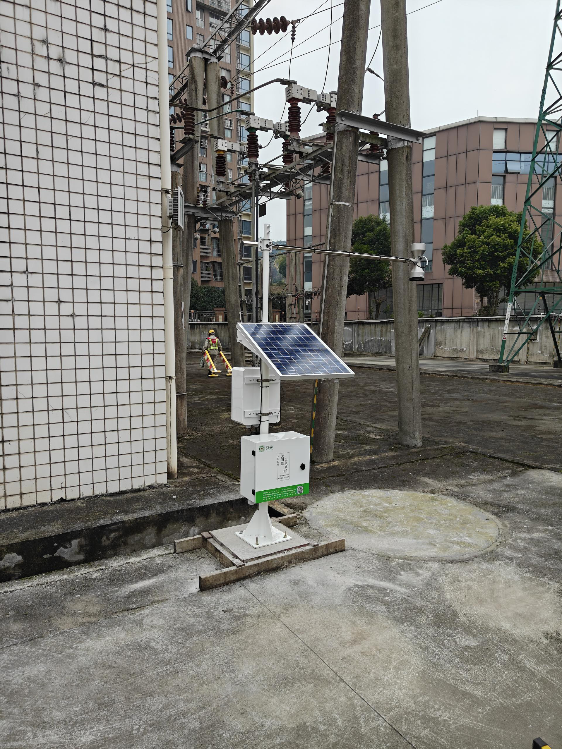 水文水利雷暴雨监测系统项目安装现场